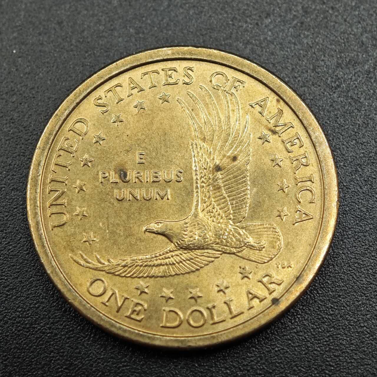 【淘币小摊】实时拍第七百八十一拍   散币场   满百包邮可预留二周 每周一统一发货   美国2000年萨卡加维亚美元