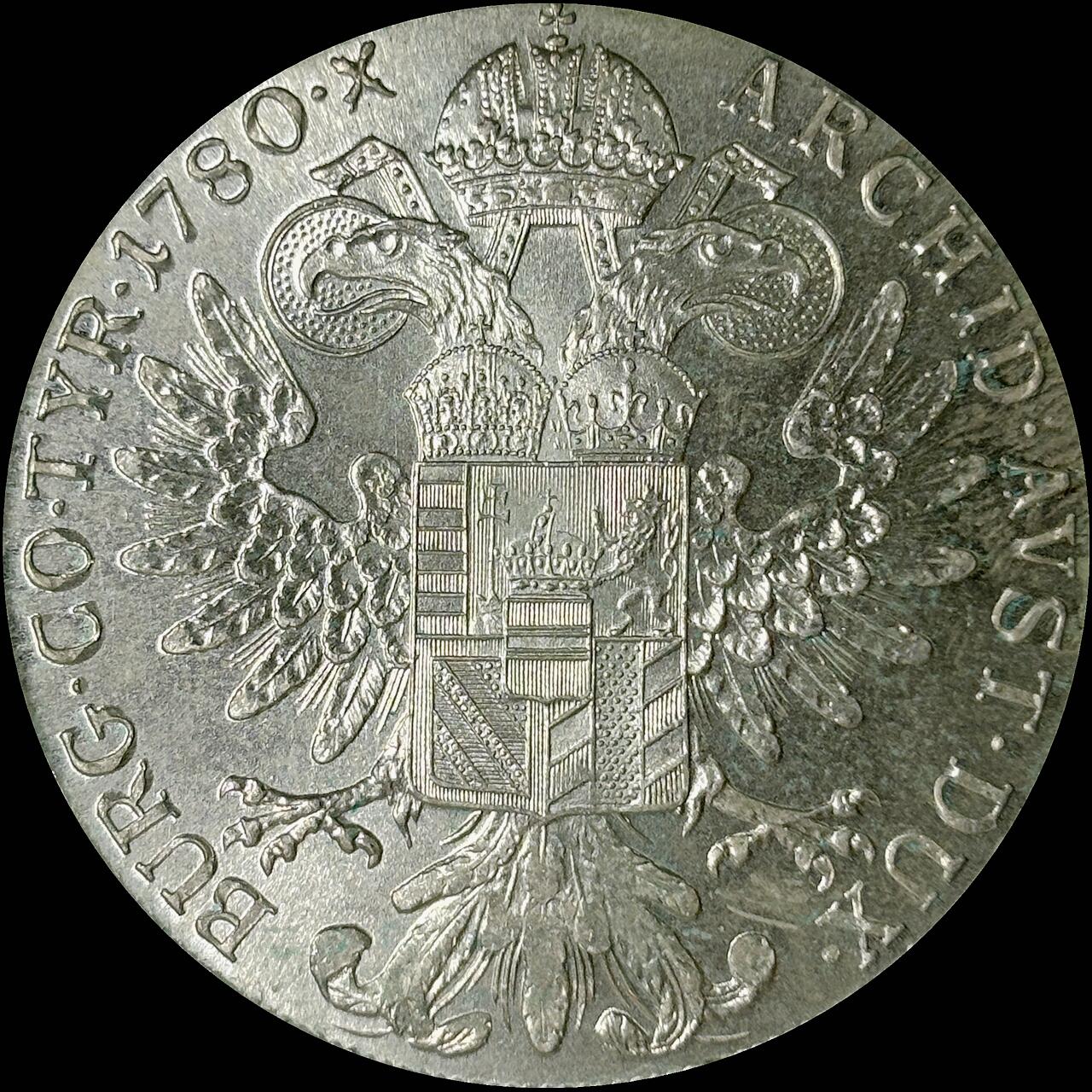 【雨安】【世界币章112-113期】周五/周六 两场连拍 2025-10-31 周五 19:30 保真 8秒倒数自动落锤 高效拍卖  [裸币各国] Austria 奥地利 1泰勒 大奶妈