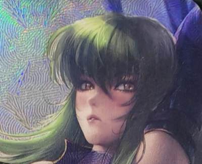 铃鹿第九期（提示一：自制卡难免瑕疵，可能存在撞角爆边等出厂瑕疵，介意慎拍；提示二：参拍请慎重，跑单押金不退的）） - c.c彩闪艺术卡