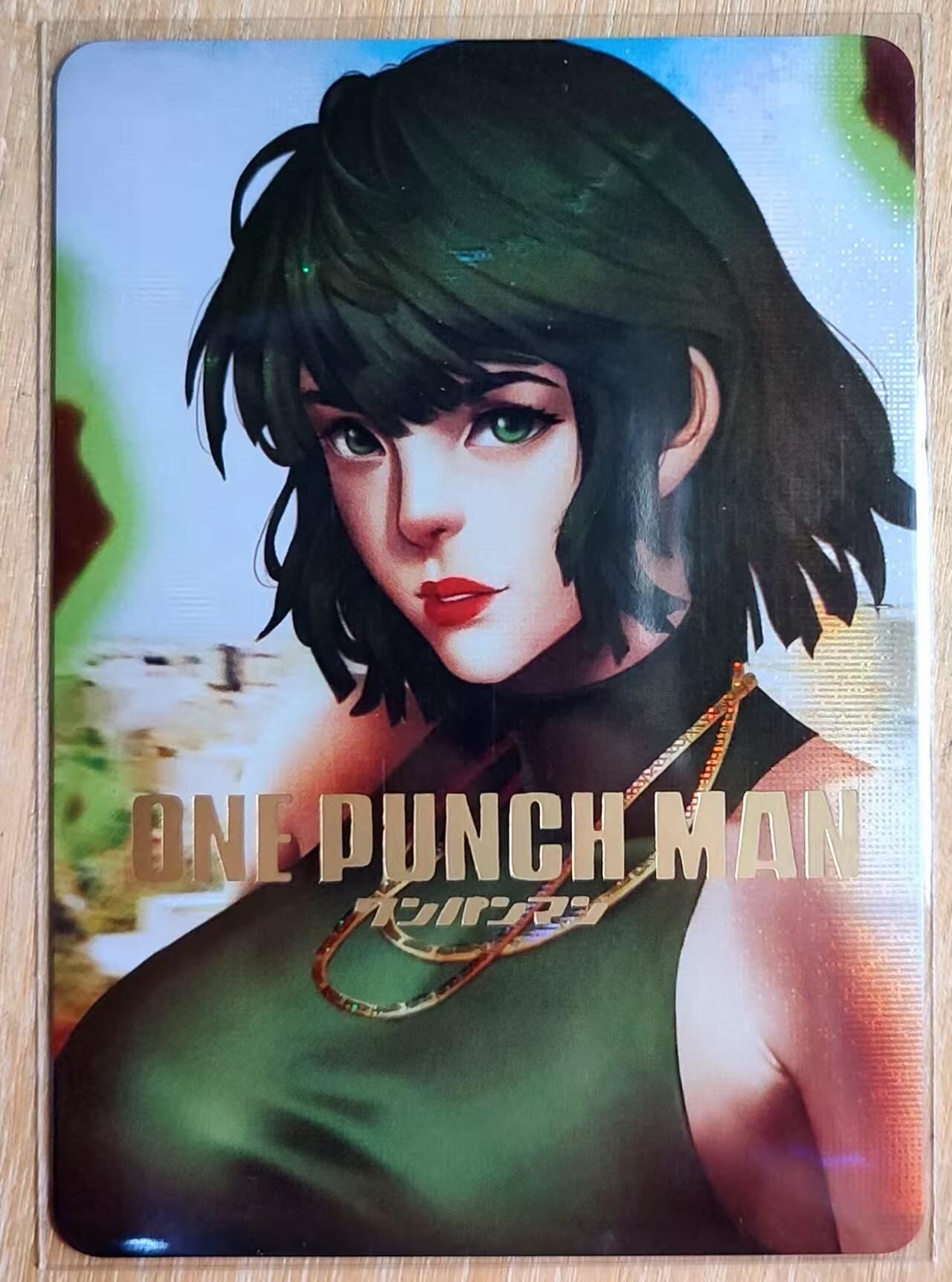 龙虎卡牌第六一场 （无佣金，单场满200元包邮，欢迎送拍） 彩闪 一拳超人卡牌 现代版吹雪