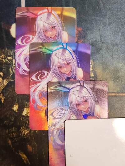 阳大大卡牌拍卖第79期（持续收拍品，周六晚上九点截拍，进群福利早知道） - 【清凉版】日漫妹卡 大灯 三宫