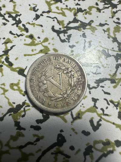 外国钱币，章 美国1911年5分，少见