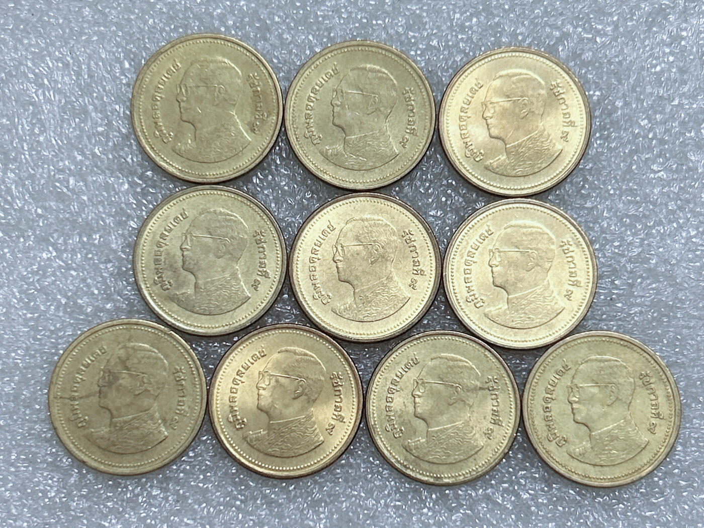 第一海外回流一元起拍收藏 散集专场  第260期 泰国2铢硬币 10枚