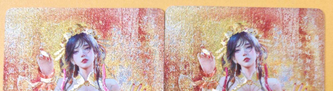 趣卡卡拍No.18期（无佣金免手续费，分享成交有奖） 【冷烫】焱卡文化-刷子妖人间传 冯小怜 冷烫折光双服饰2张