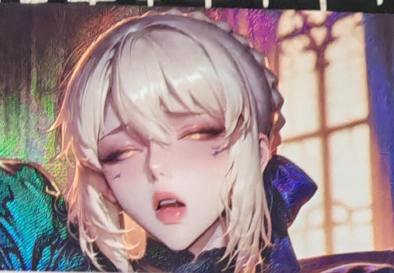 铃鹿第九期（提示一：自制卡难免瑕疵，可能存在撞角爆边等出厂瑕疵，介意慎拍；提示二：参拍请慎重，跑单押金不退的）） 阿尔托莉雅艺术卡