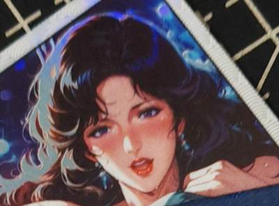 铃鹿第九期（提示一：自制卡难免瑕疵，可能存在撞角爆边等出厂瑕疵，介意慎拍；提示二：参拍请慎重，跑单押金不退的）） - 猫眼三姐妹艺术卡1