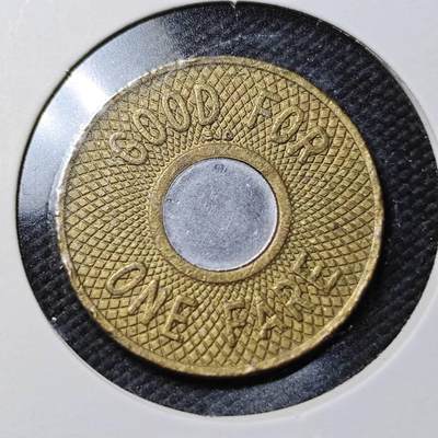 KK钱币收藏小铺  第362场  2月预留时间 周末发货 -  公交铜代币