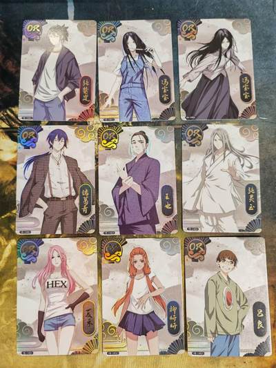 阳大大卡牌拍卖第79期（持续收拍品，周六晚上九点截拍，进群福利早知道） - 一人之下 YR卡11张