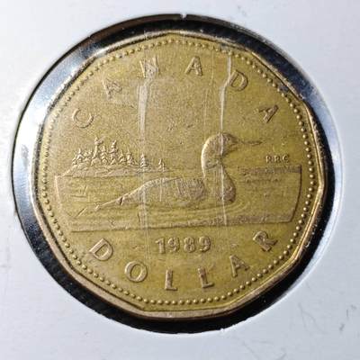 KK钱币收藏小铺  第361场  2月预留时间 周末发货 -  加拿大1元