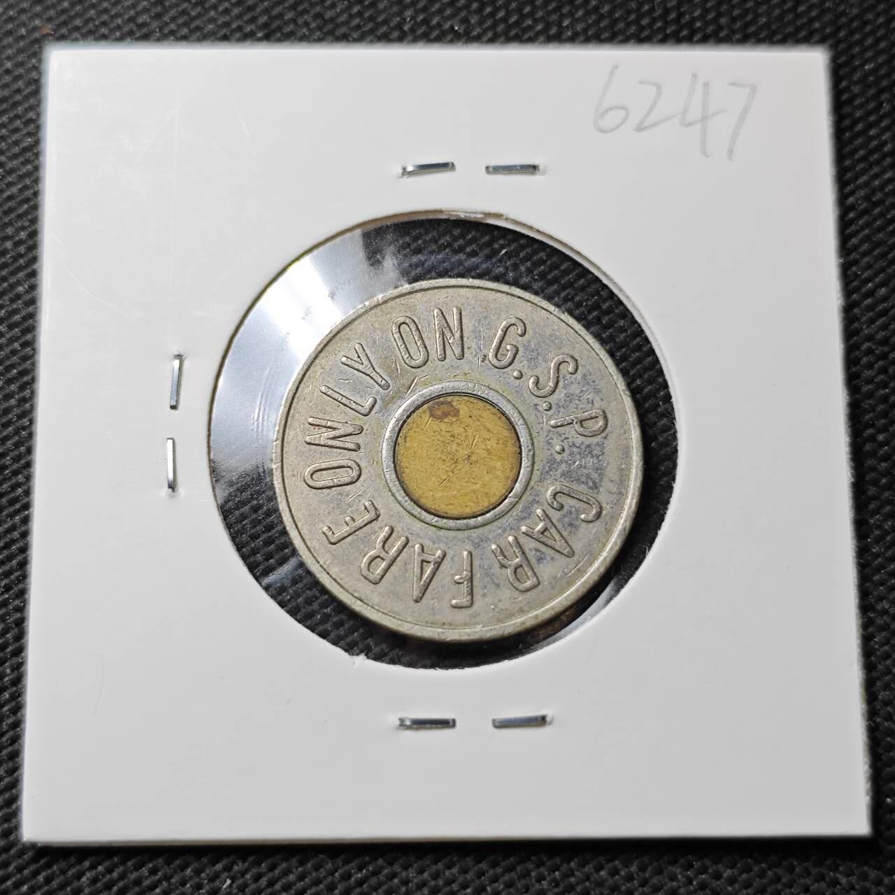 KK钱币收藏小铺  第362场  2月预留时间 周末发货 公交双色币 代币 