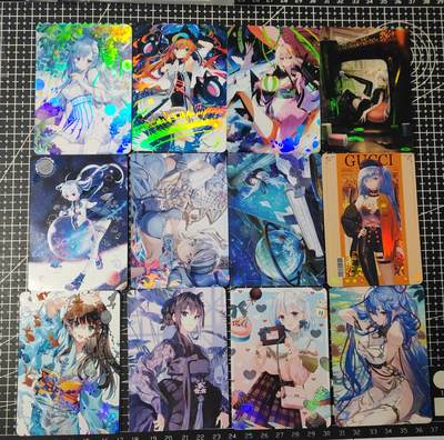 铃鹿第九期（提示一：自制卡难免瑕疵，可能存在撞角爆边等出厂瑕疵，介意慎拍；提示二：参拍请慎重，跑单押金不退的）） - 卡霖妹卡二