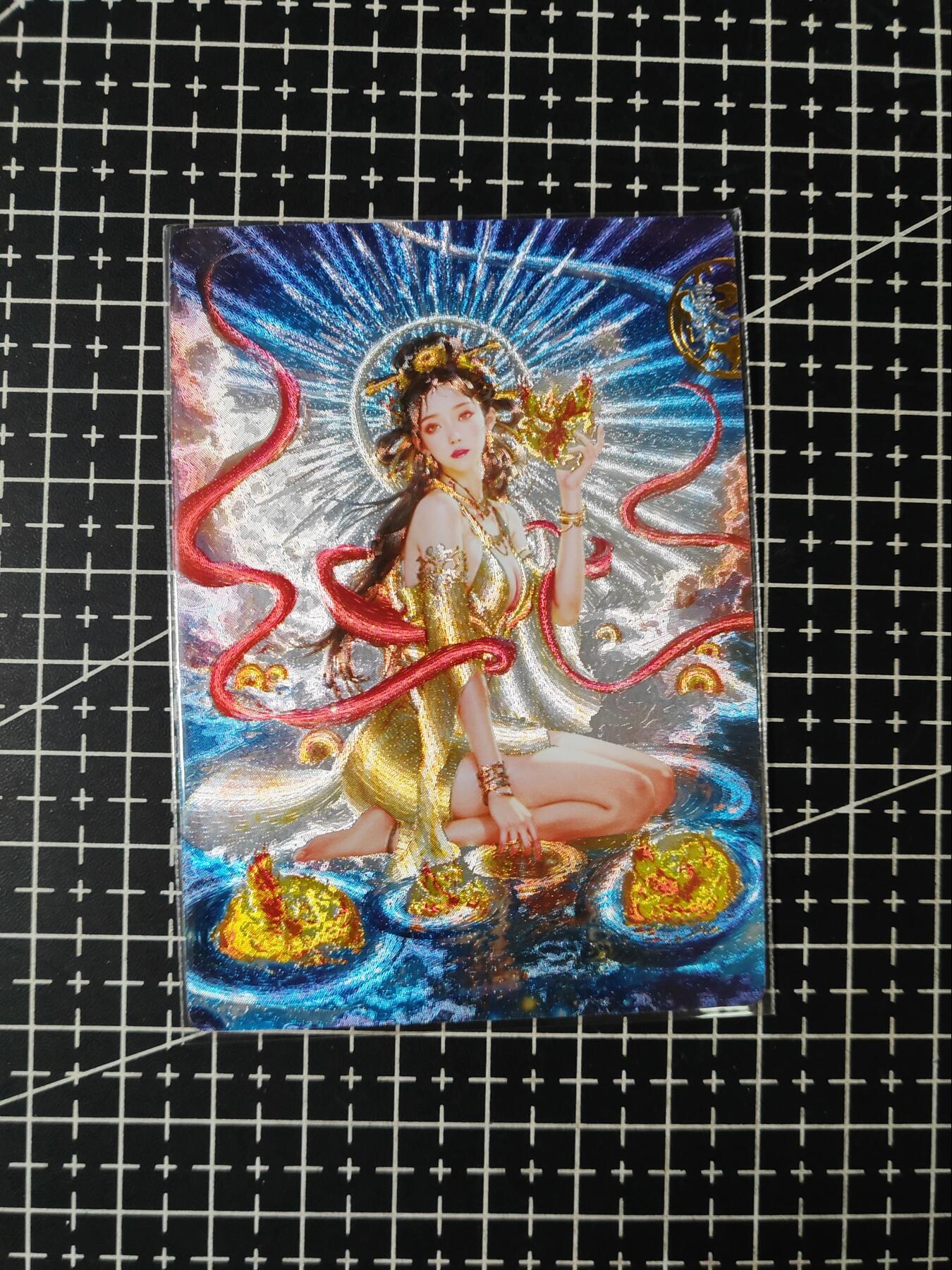 铃鹿第九期（提示一：自制卡难免瑕疵，可能存在撞角爆边等出厂瑕疵，介意慎拍；提示二：参拍请慎重，跑单押金不退的）） 粗闪羲和