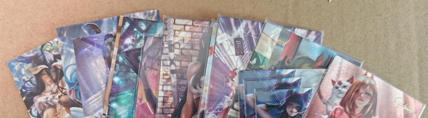 趣卡卡拍No.18期（无佣金免手续费，分享成交有奖） 【粗闪福利卡】同人 14张粗闪