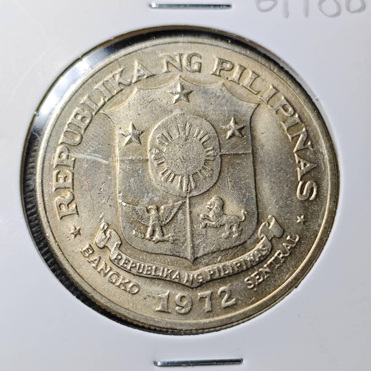 KK钱币收藏小铺  第361场  2月预留时间 周末发货  菲律宾1比索 好品