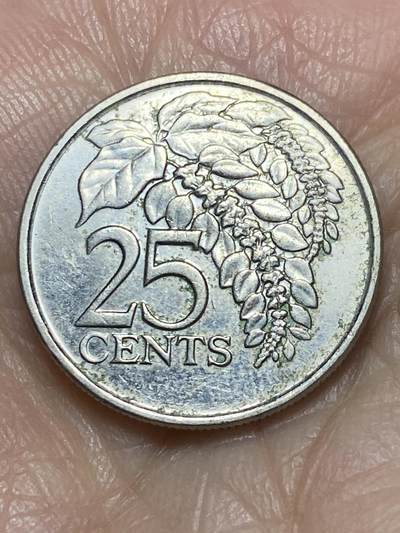 2025年第一百二十场(总第一百四十六场）外国好品散币(免佣金) - 特立尼达和多巴哥🇹🇹2007年25分