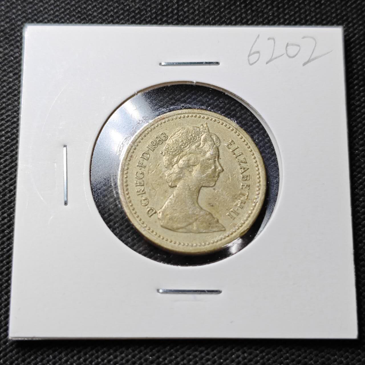 KK钱币收藏小铺  第362场  2月预留时间 周末发货  英国1镑