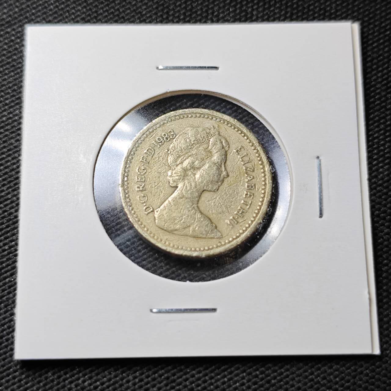 KK钱币收藏小铺  第362场  2月预留时间 周末发货 英国1镑 