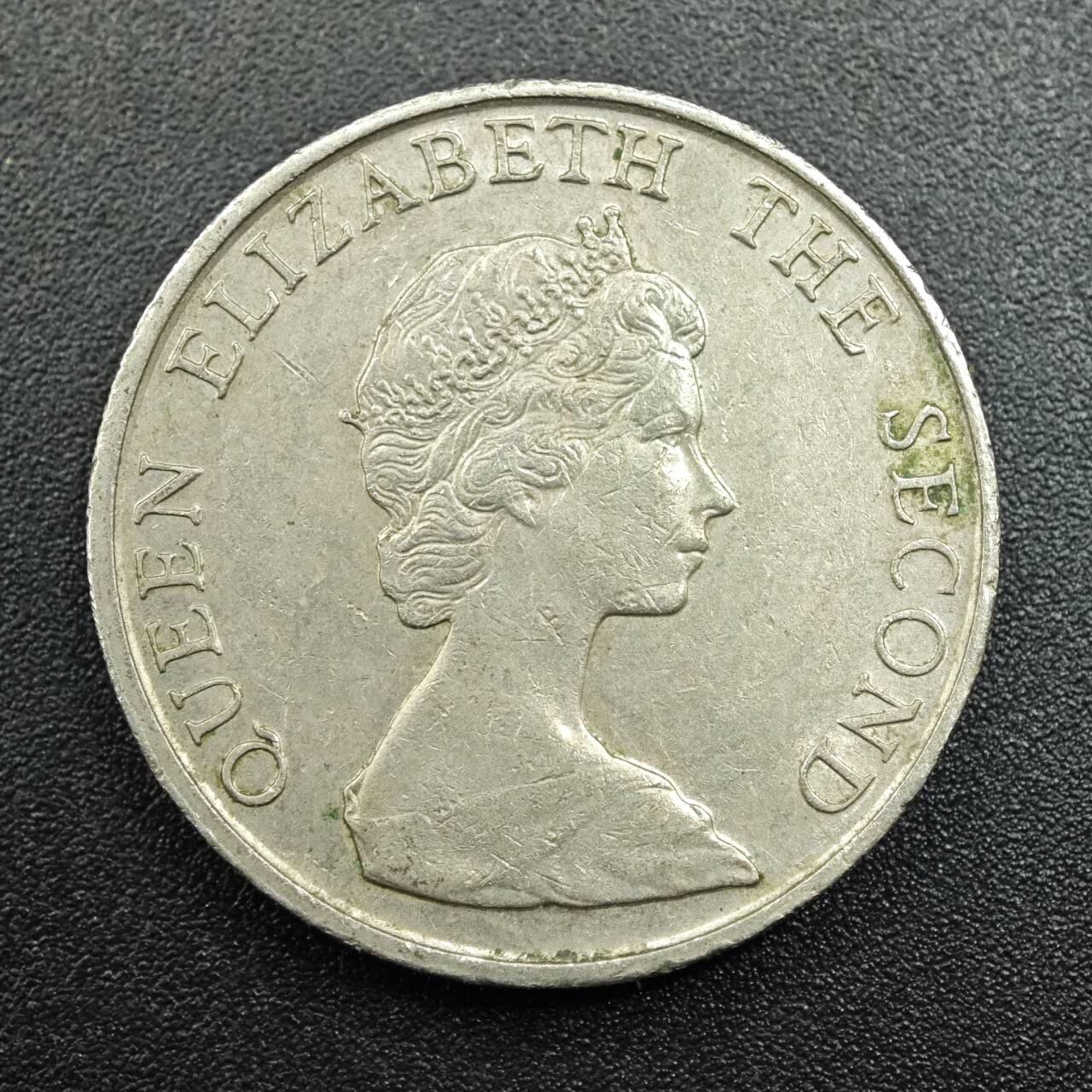 【淘币小摊】实时拍第七百八十一拍   散币场   满百包邮可预留二周 每周一统一发货   香港1980年五圆