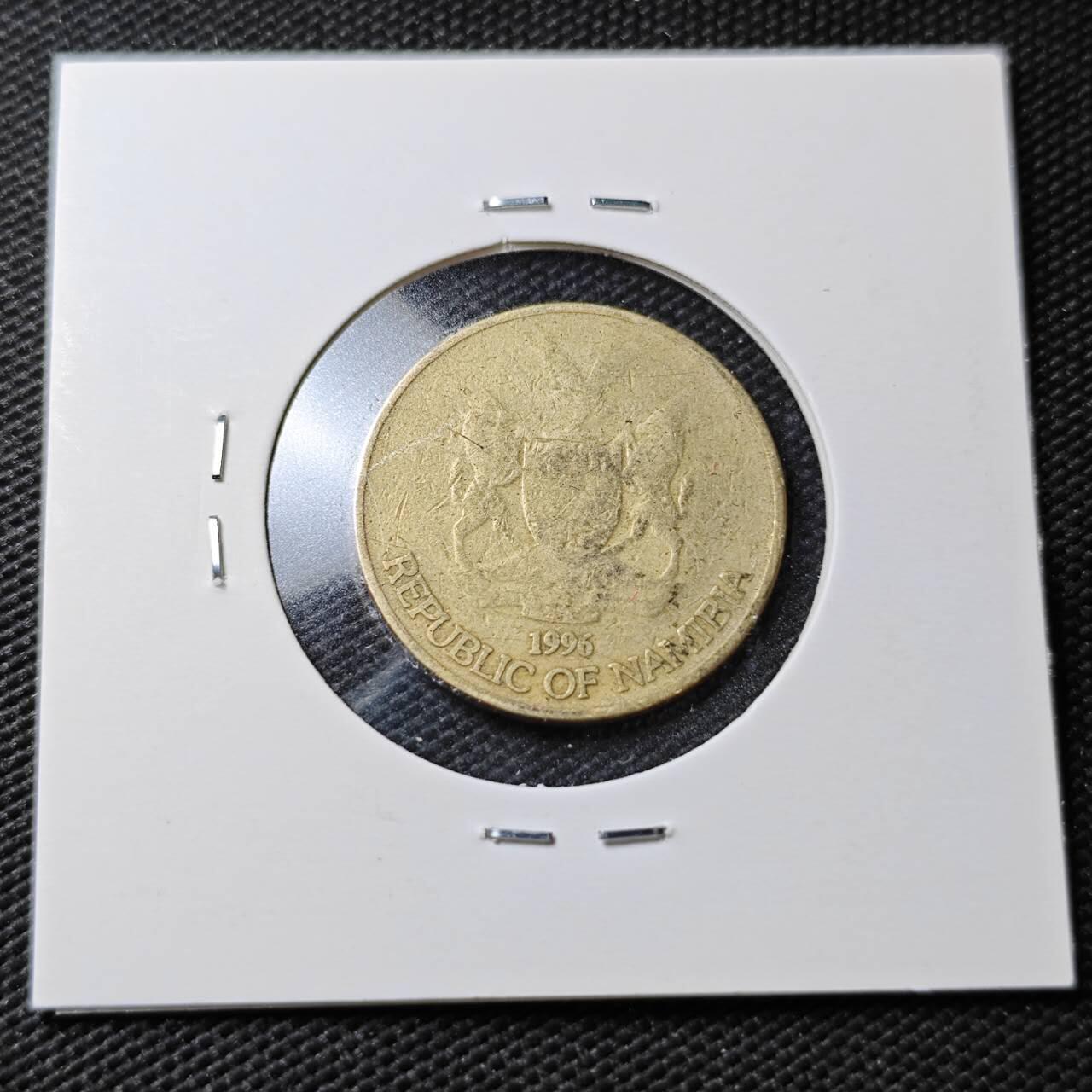 KK钱币收藏小铺  第362场  2月预留时间 周末发货 纳米比亚1元 