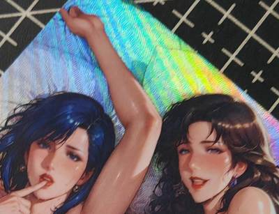 铃鹿第九期（提示一：自制卡难免瑕疵，可能存在撞角爆边等出厂瑕疵，介意慎拍；提示二：参拍请慎重，跑单押金不退的）） - 猫眼三姐妹艺术卡1