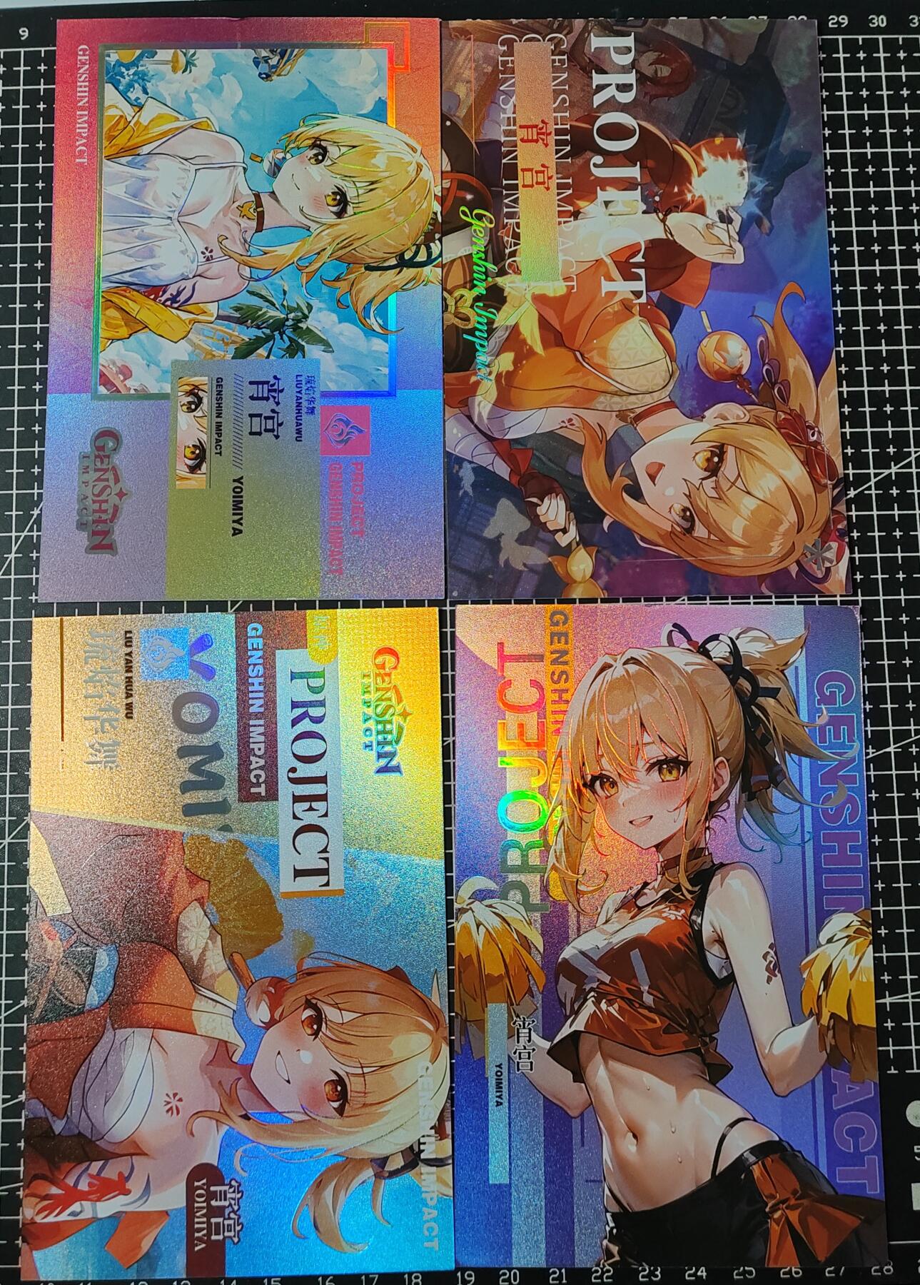 铃鹿第九期（提示一：自制卡难免瑕疵，可能存在撞角爆边等出厂瑕疵，介意慎拍；提示二：参拍请慎重，跑单押金不退的））