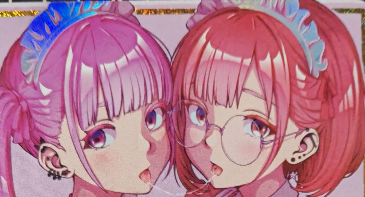 铃鹿第九期（提示一：自制卡难免瑕疵，可能存在撞角爆边等出厂瑕疵，介意慎拍；提示二：参拍请慎重，跑单押金不退的）） 女仆百合艺术单卡