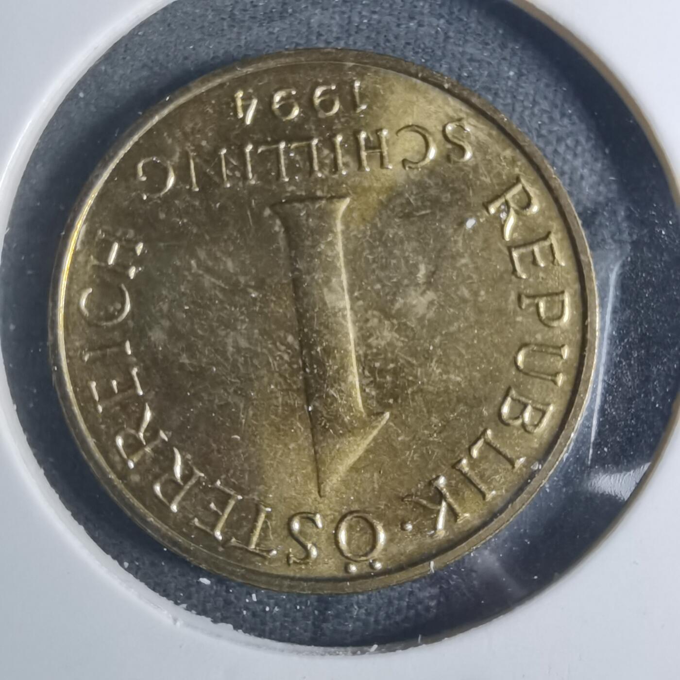 沼泽如烟--第885场 奥地利1994年1先令