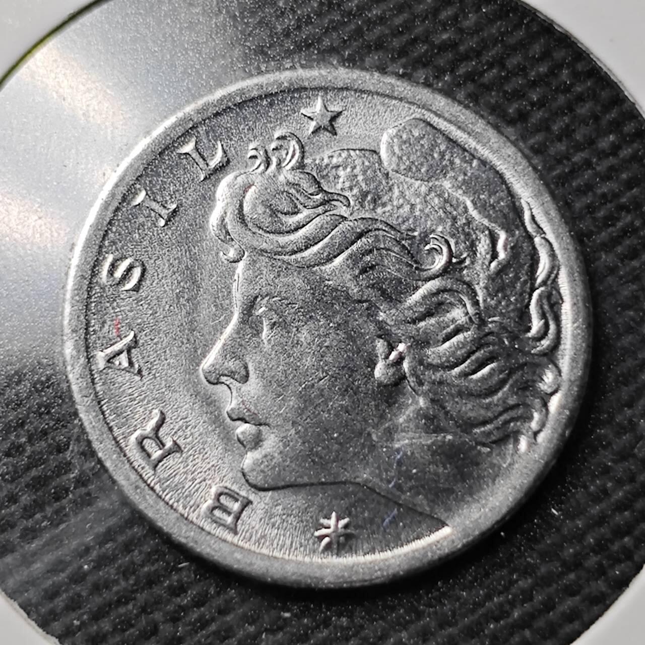 KK钱币收藏小铺  第361场  2月预留时间 周末发货  巴西2分纪念币