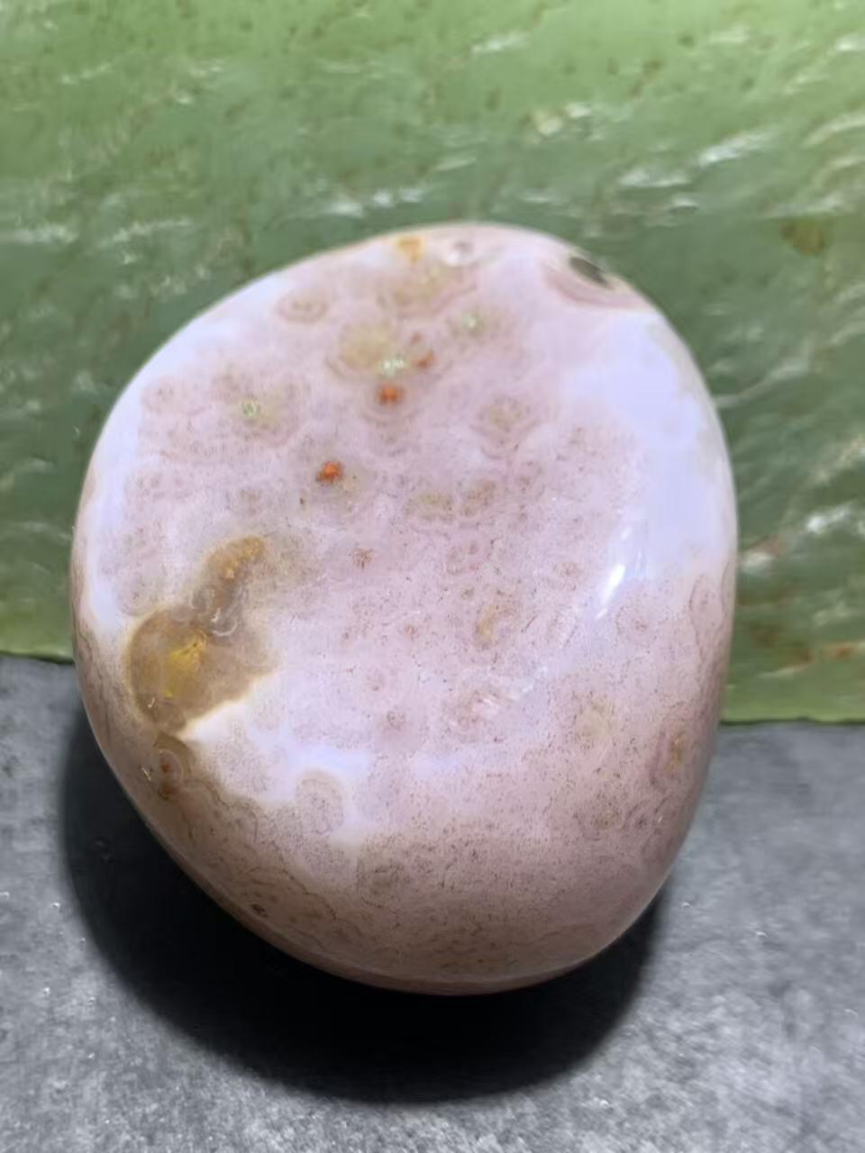 精美高玉化朱砂点战国红玛瑙随形吊坠一个