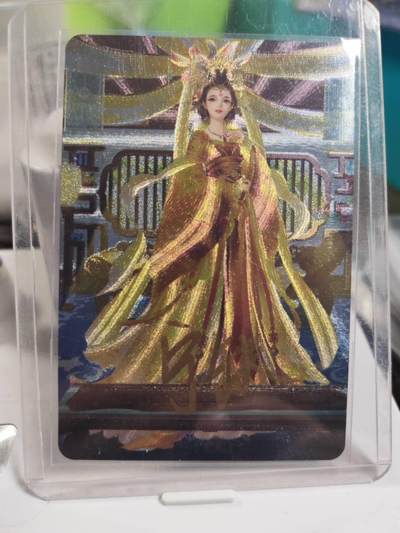 阳大大卡牌拍卖第79期（持续收拍品，周六晚上九点截拍，进群福利早知道） - 【亲签】宁缺卡牌 历代皇后 第二弹 三国 卞皇后 宁缺亲签 折光粗闪 带卡夹