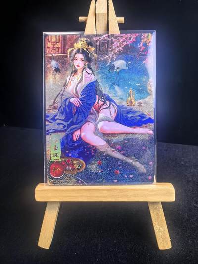 第二十八场  无佣金 不寄存 不收拍 卡牌设有底价 拒绝小号抬价 大家放心拍 所有拍品全部有卡膜 自制卡牌 不包厂瑕 放大镜 品控 勿拍 流拍商品会循环 感谢大家支持 留个关注 不定时上新 谢谢 - 奇点卡牌 宗 积分兑换落凡尘 杨玉环-衿