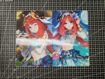 铃鹿第九期（提示一：自制卡难免瑕疵，可能存在撞角爆边等出厂瑕疵，介意慎拍；提示二：参拍请慎重，跑单押金不退的）） - 妮露A6光栅卡