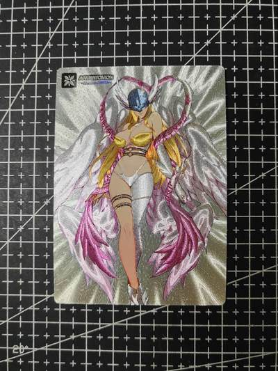 铃鹿第九期（提示一：自制卡难免瑕疵，可能存在撞角爆边等出厂瑕疵，介意慎拍；提示二：参拍请慎重，跑单押金不退的）） - 天女兽粗闪单卡