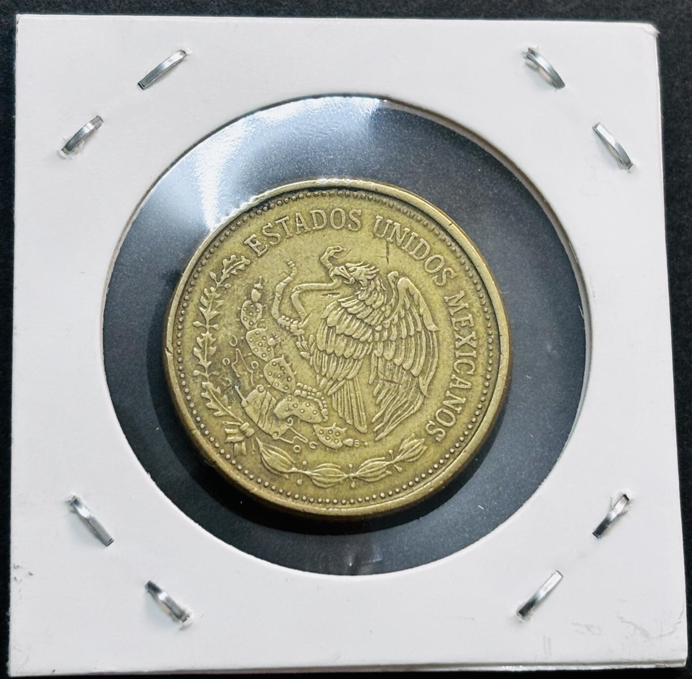 文馨钱币收藏第 278 场，银元，纸币，铜章场 长期接收代拍品 好品 1984 年墨西哥 100 比索铝青铜币，首发，厚重版，首任立宪总统卡兰萨