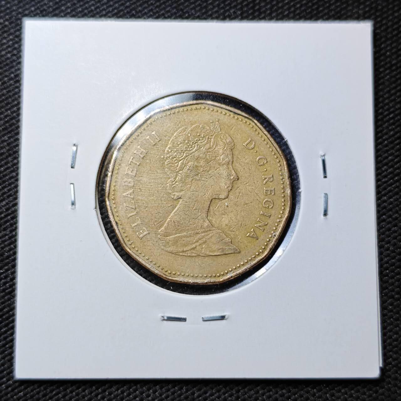 KK钱币收藏小铺  第361场  2月预留时间 周末发货  加拿大1元