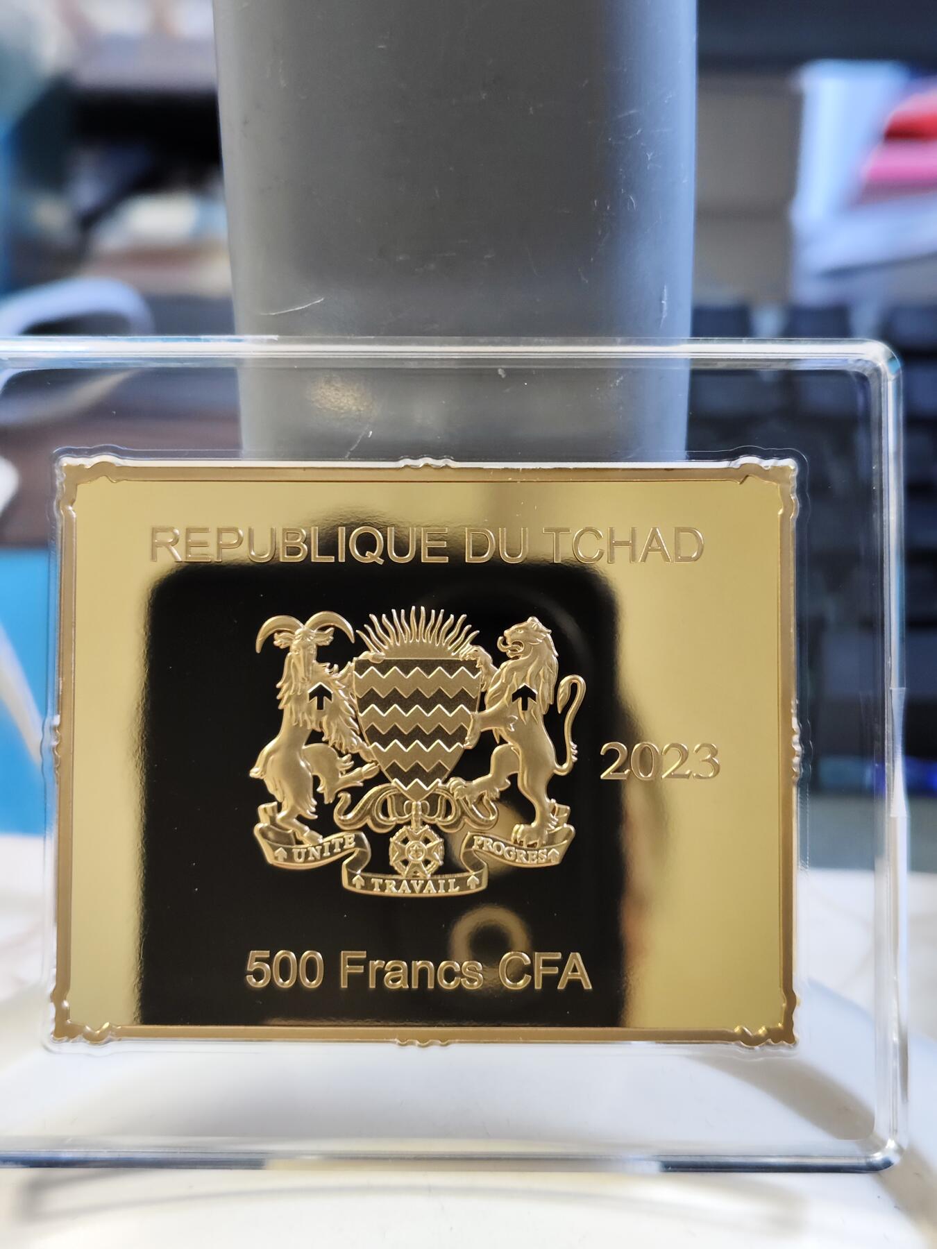 第180期拍卖【长期征集拍品】【北京币展专场】 纽埃2022年世界名画拼图系列马背上的戈黛娃夫人双金属银币