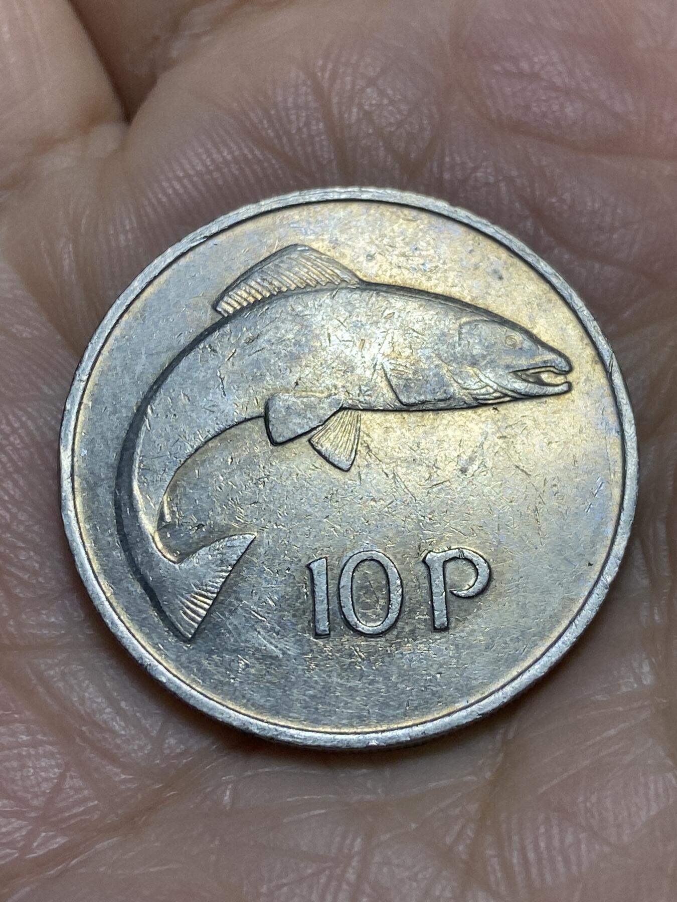 2025年第一百二十场(总第一百四十六场）外国好品散币(免佣金) 爱尔兰🇮🇪1980年10便士(共和国时期第二套第一版)