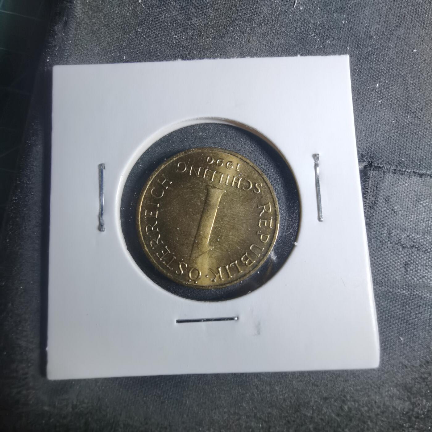 沼泽如烟--第885场 奥地利1990年1先令