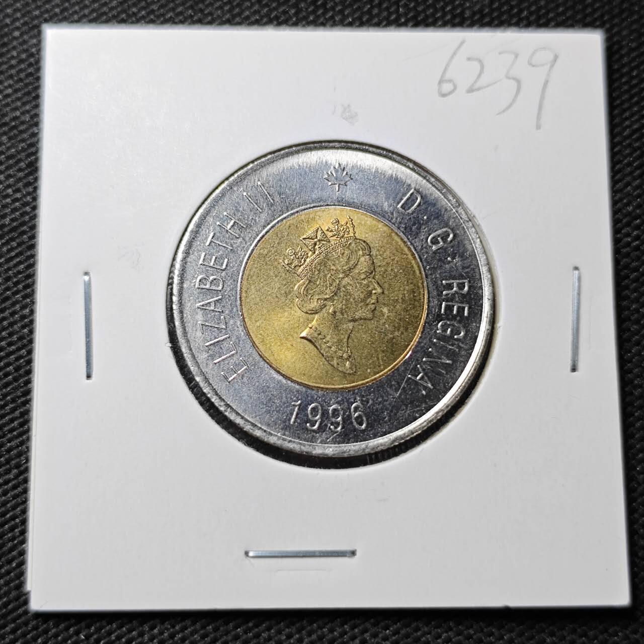 KK钱币收藏小铺  第362场  2月预留时间 周末发货 加拿大2元 