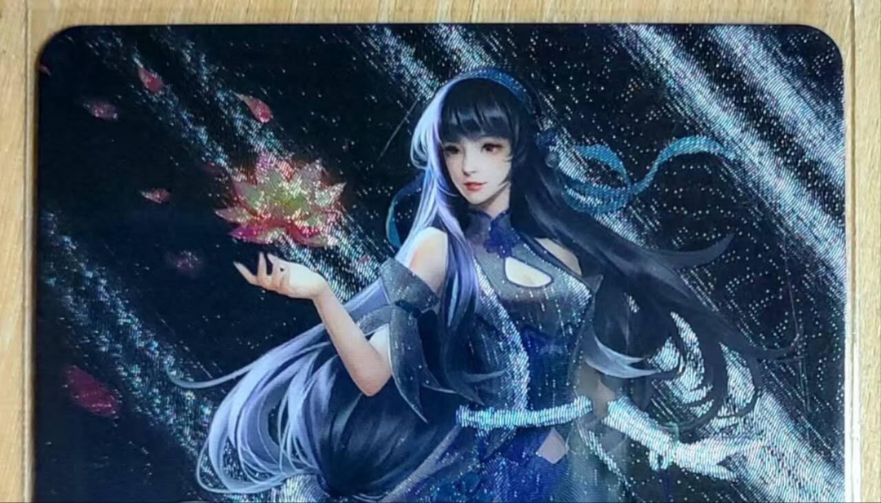 龙虎卡牌第六一场 （无佣金，单场满200元包邮，欢迎送拍） 粗闪 宁缺卡牌 满赠卡 西施