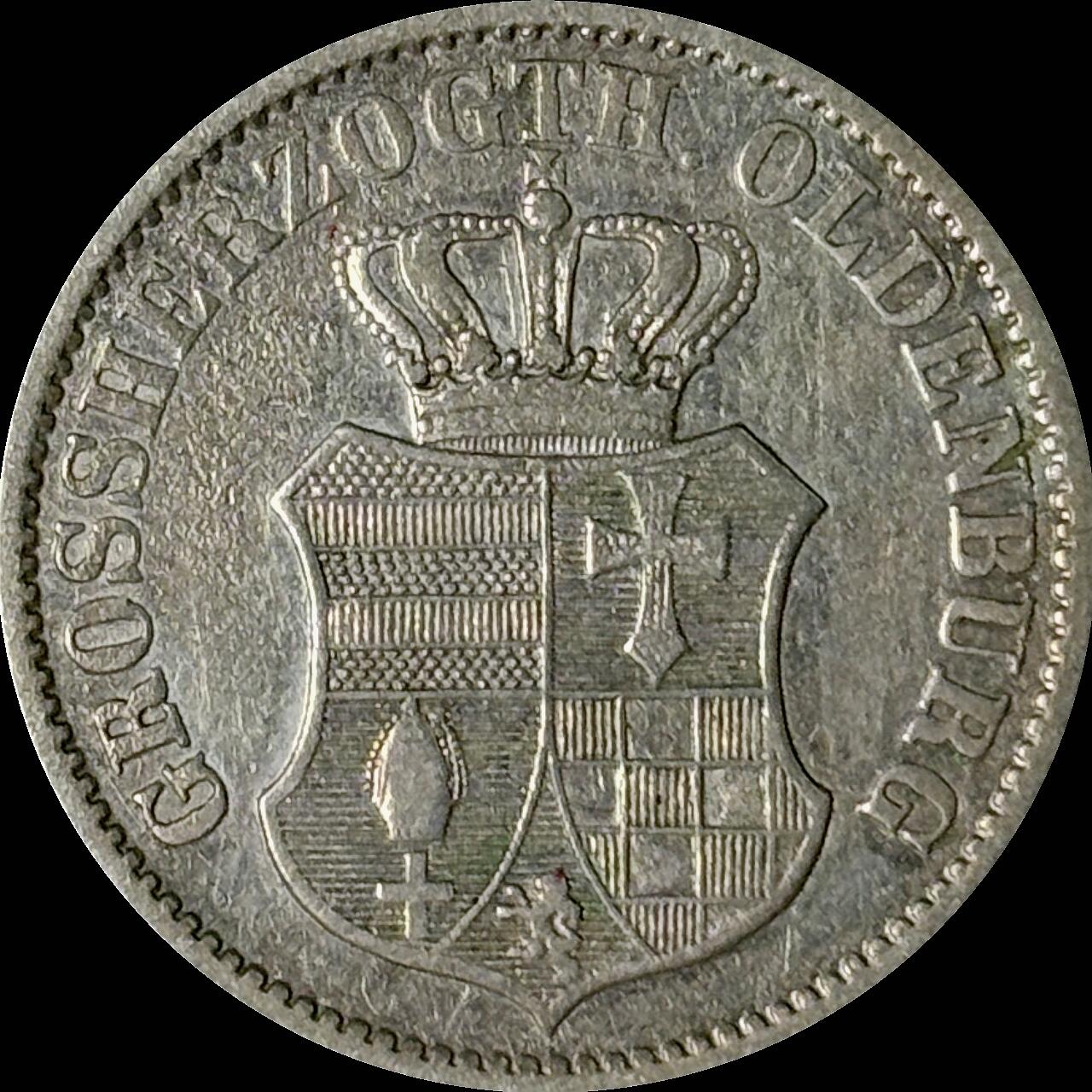 【雨安】【世界币章112-113期】周五/周六 两场连拍 2025-10-31 周五 19:30 保真 8秒倒数自动落锤 高效拍卖  [裸币德国] Germany 德国 德意志 奥尔登堡 1/12泰勒 1858年