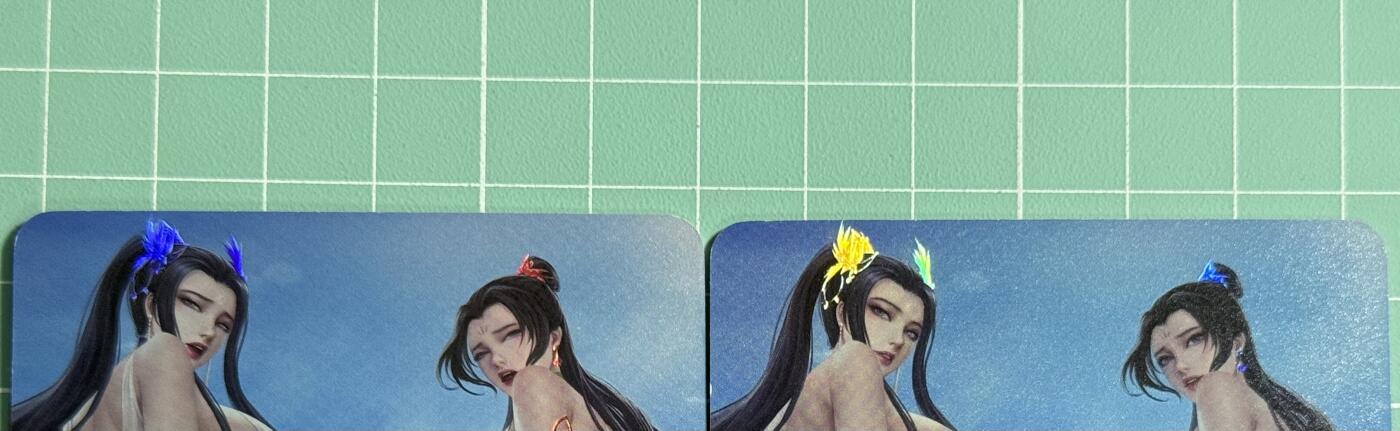 卡牌发烧友第21期，随单带裸卡，进群享包邮（持续收拍品，每周六晚23:50截拍，焱卡文化，国潮卡牌专场） 嘎嘎鸭 奶卡 单服饰➕大尺度 彩闪 双人