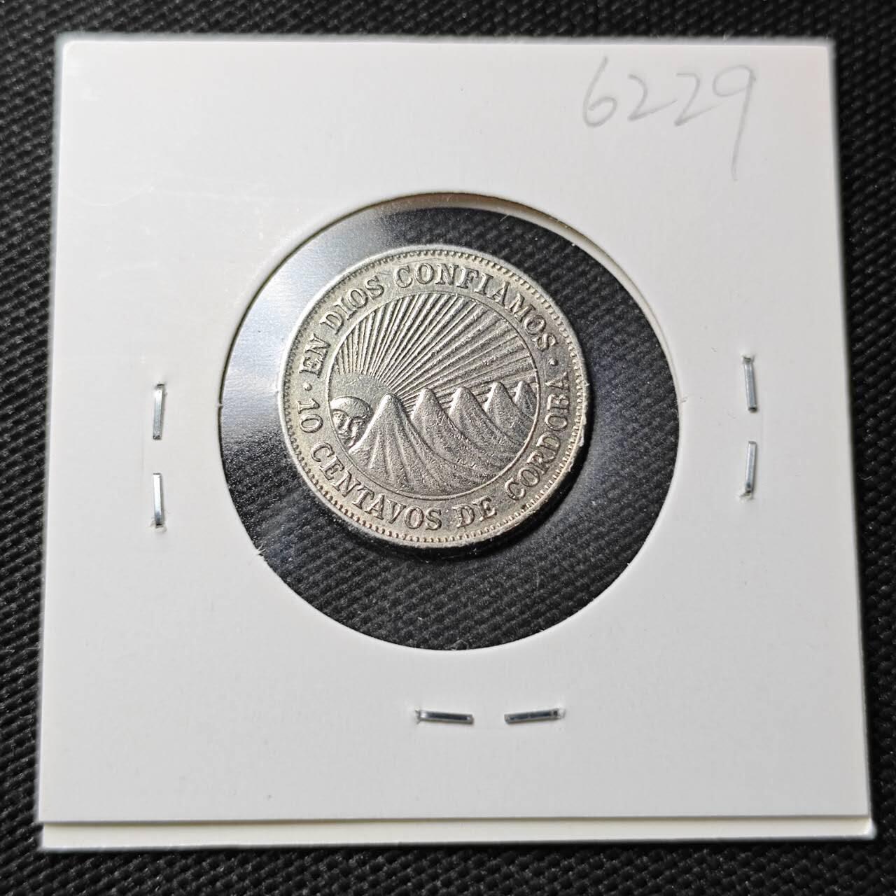 KK钱币收藏小铺  第362场  2月预留时间 周末发货 1972尼加拉瓜10分 