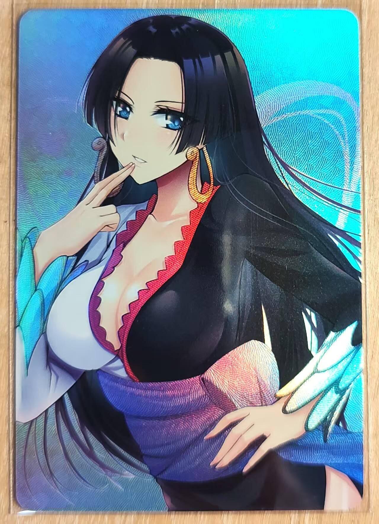 龙虎卡牌第六一场 （无佣金，单场满200元包邮，欢迎送拍） 折光彩闪 海贼王卡牌 女帝