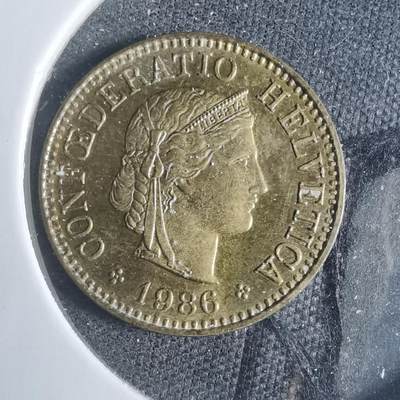 沼泽如烟--第885场 - 瑞士1986年五分