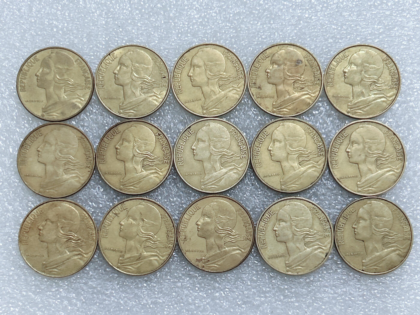 第一海外回流一元起拍收藏 散集专场  第260期 法国20分 15枚