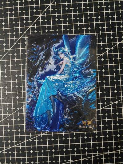 铃鹿第九期（提示一：自制卡难免瑕疵，可能存在撞角爆边等出厂瑕疵，介意慎拍；提示二：参拍请慎重，跑单押金不退的）） - 奇点精灵粗闪单卡