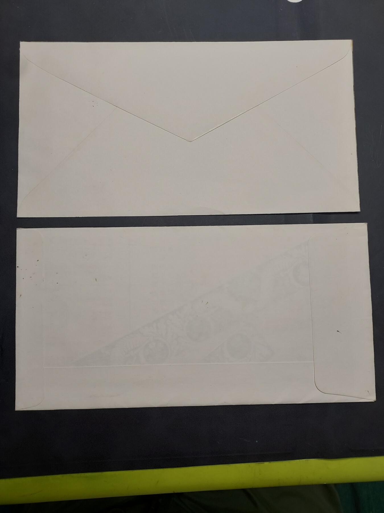 博彦收藏  11月8日 8点 首日封专场 香港 首日封2枚 有黄