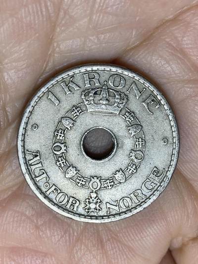 2025年第一百一十九场(总第一百四十五场）外国好品散币(免佣金) - 挪威🇳🇴1927年1克朗