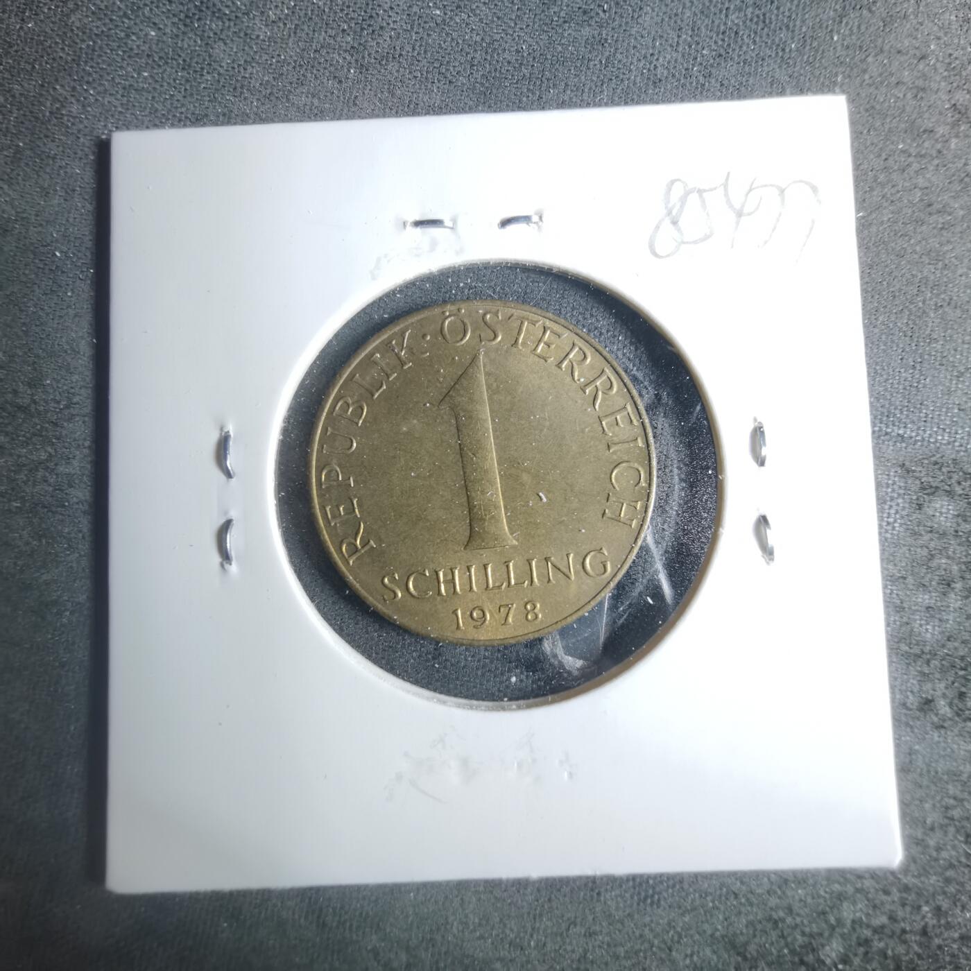 沼泽如烟--第885场 匈牙利1978年1先令